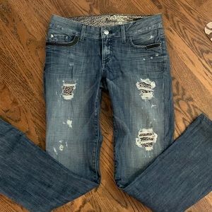 Marciano distressed jeans